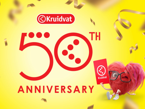 Kruidvat慶祝五十周年 引領健康與美麗新里程