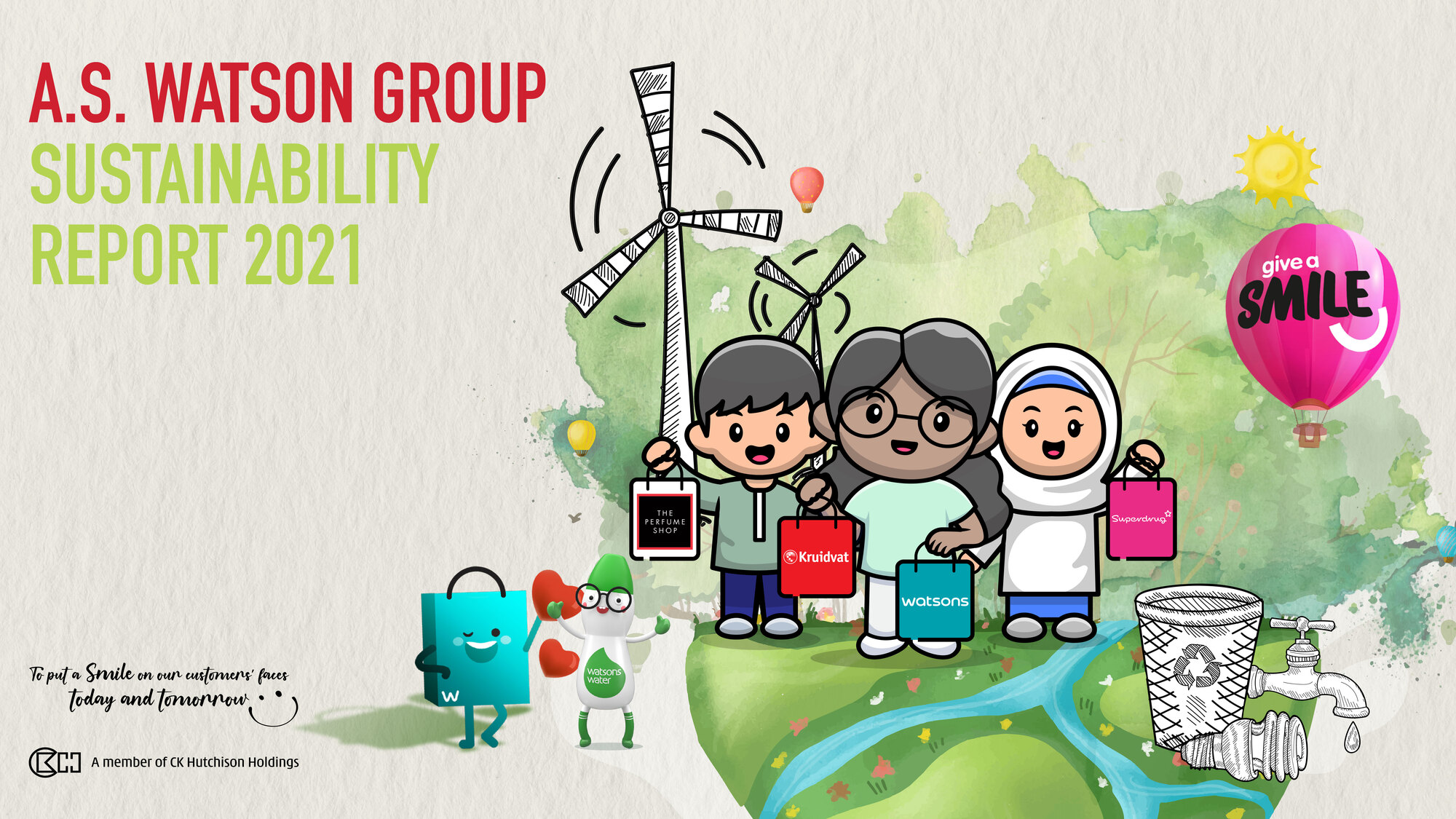 AS Watson Group Sustainability Report 2021 outlines its sustainability efforts and achievements